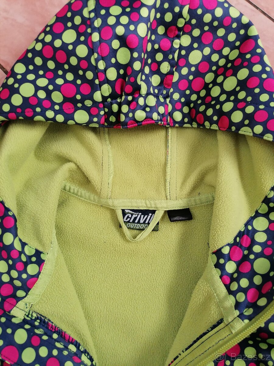 Dívčí, softshellová bunda vel. 122-128 zn. Crivit - 3