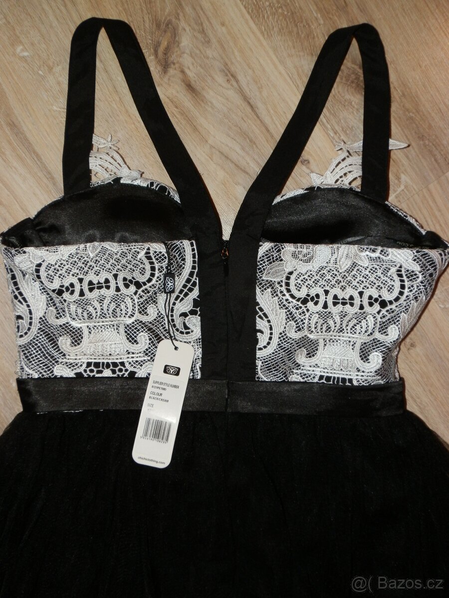 Krajkové tylové šaty Shi Shi LONDON vel.38 - NOVÉ - 3