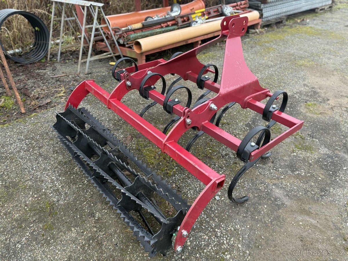 Nový kultivátor s drobícím válcem za malotraktor - 3