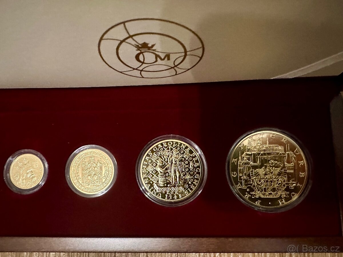 ZLATÁ DUKÁTOVÁ ŘADA ČR 2025 - Novoražby karlovských dukátů- - 3
