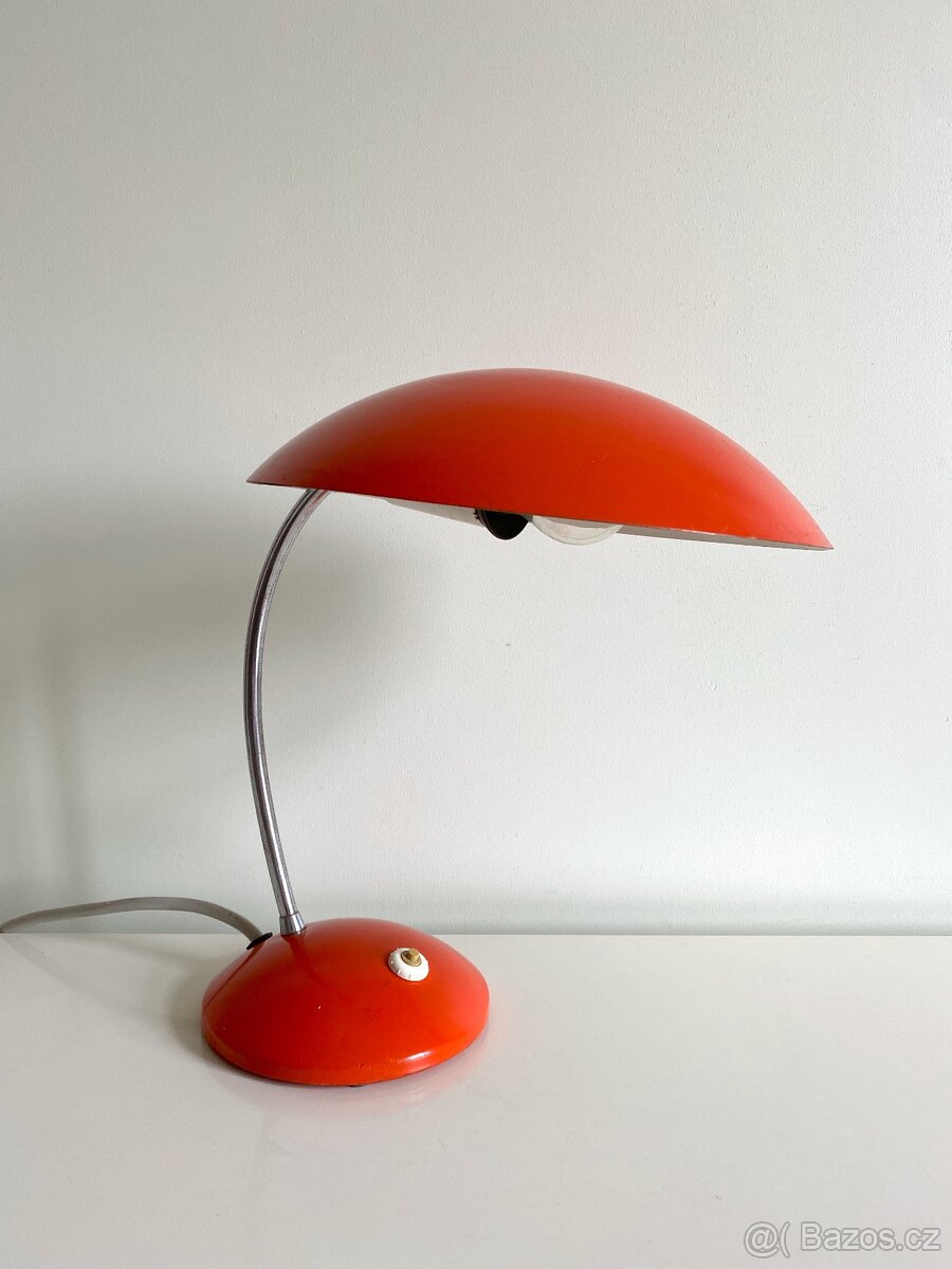 Retro stolní lampa lampička Drukov typ 1063/1 - 3