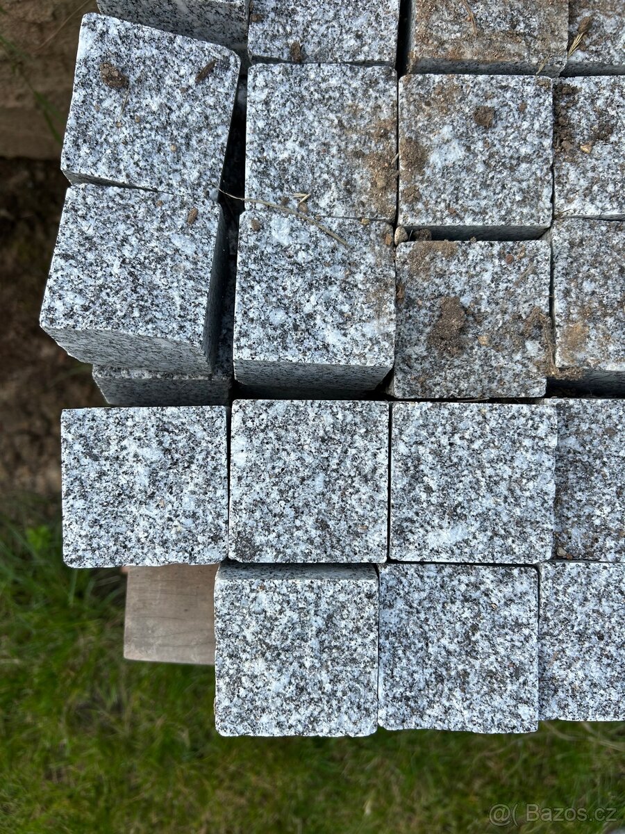 Dlažební kostky řezané, 6x6x4 - 3