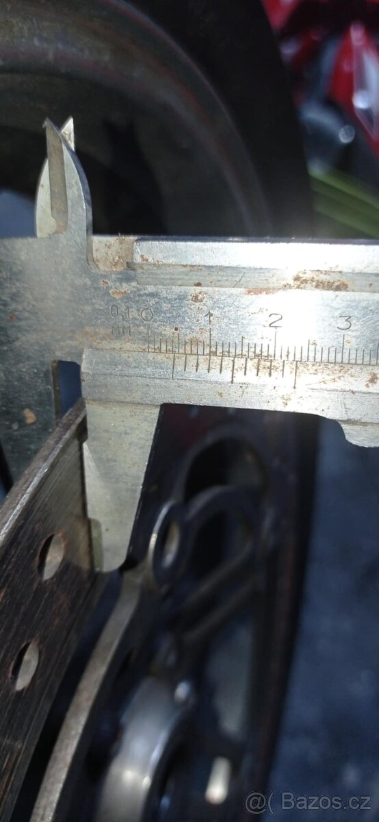 Brzdové kotouče 2ks, tloušťka 4mm CB600F Hornet - 3