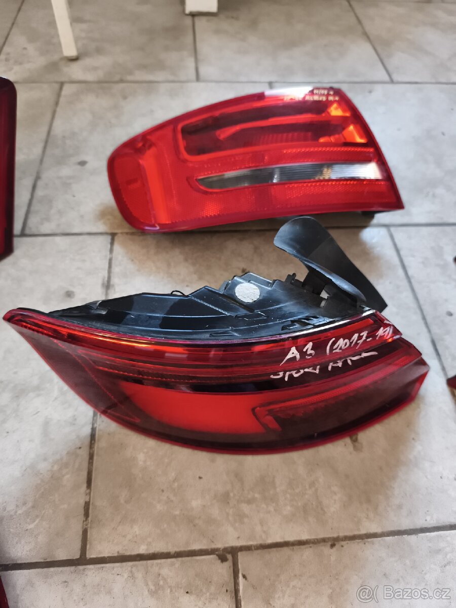 Zadní světla na Audi A4 - 3