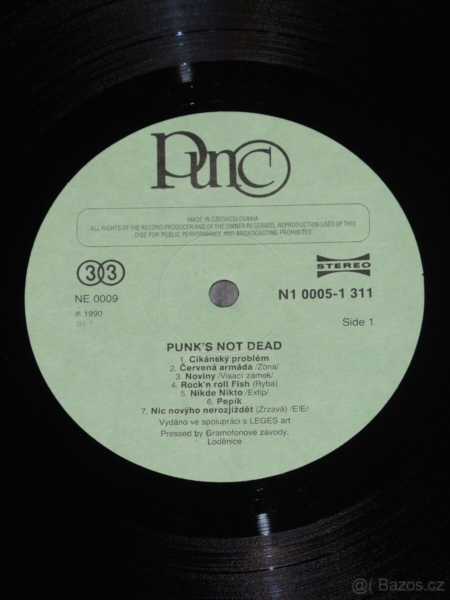 LP Punk's Not Dead (1990) / VERY RARE / - 3