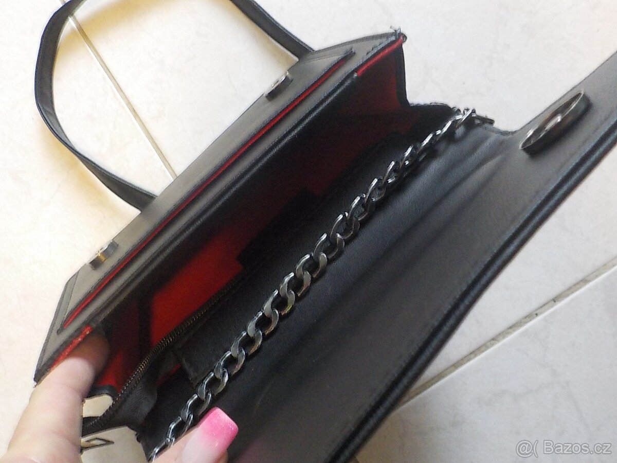 Karl Lagerfeld černa kabelka -jako nova - 3
