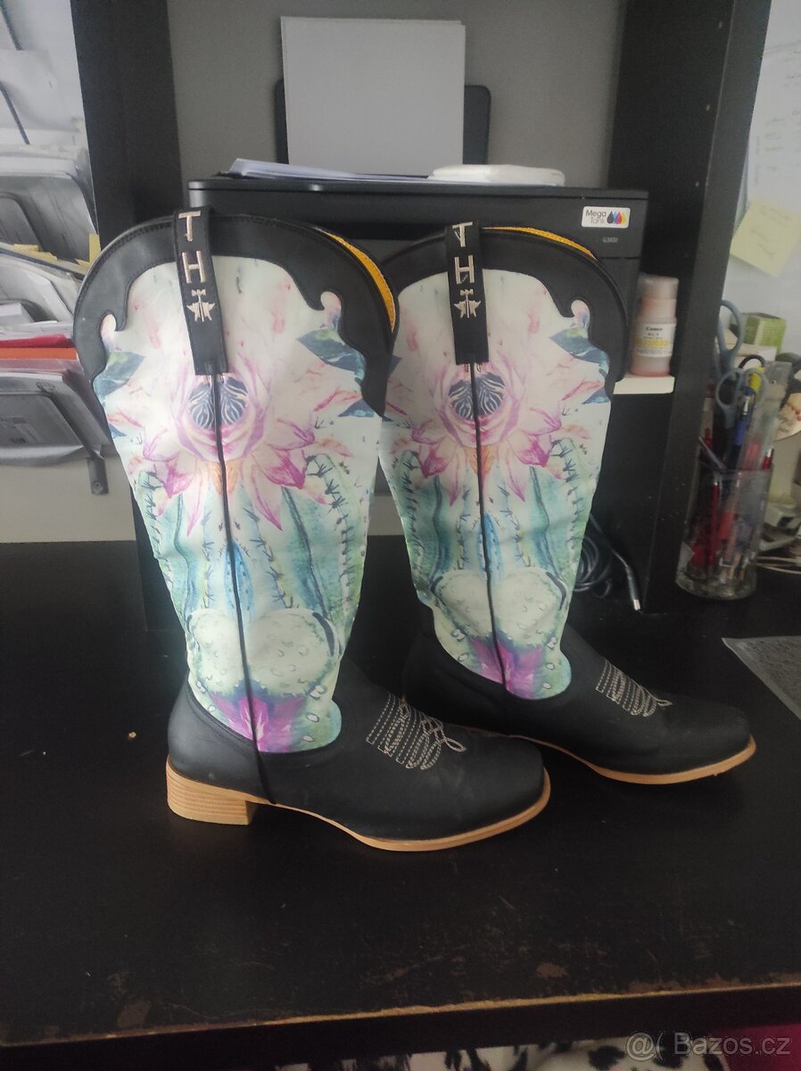 Prodám Westernové boty - 3