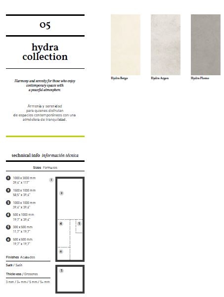Dlažba Levantina Hydra Plomo 1000x3000x3mm - 3