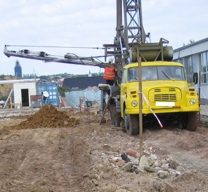 30m/1500mm vrtná souprava Calweld 6x6 T148 studny SPZ stroj - 3