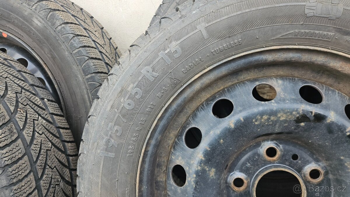 Kompletní kola se zimní pneu - 3