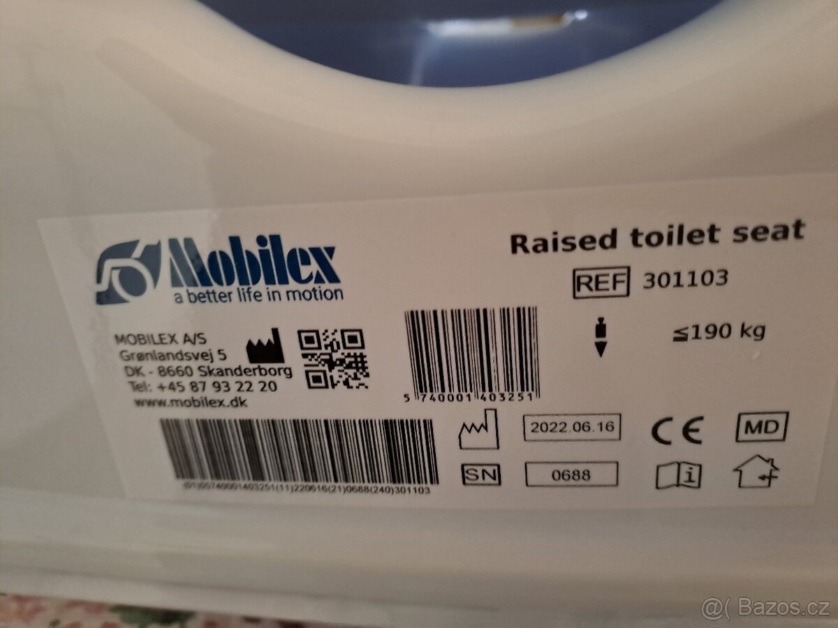 Nádstavec na WC Mobilex - 3