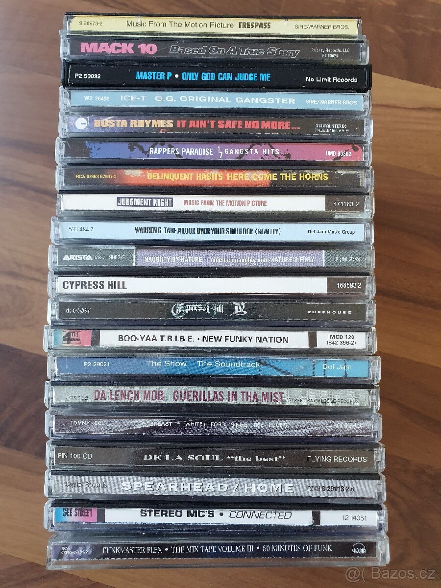 Ice-T, Master P, Cypress Hill atd Cd's - 3