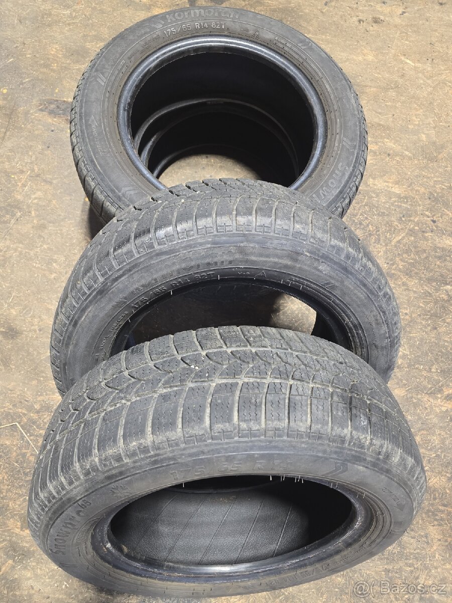 Prodám zimní pneu 175/65 r14 - 3