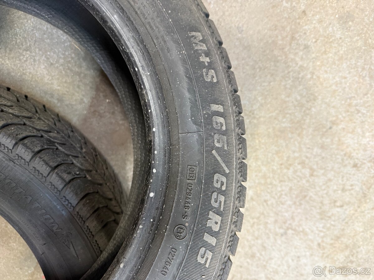 Zimní 165/65 R15 SAVA 5,2mm - 3
