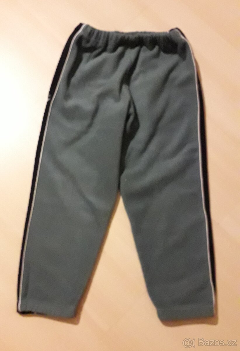 Dětské flísové tepláky vel. 128 - 3