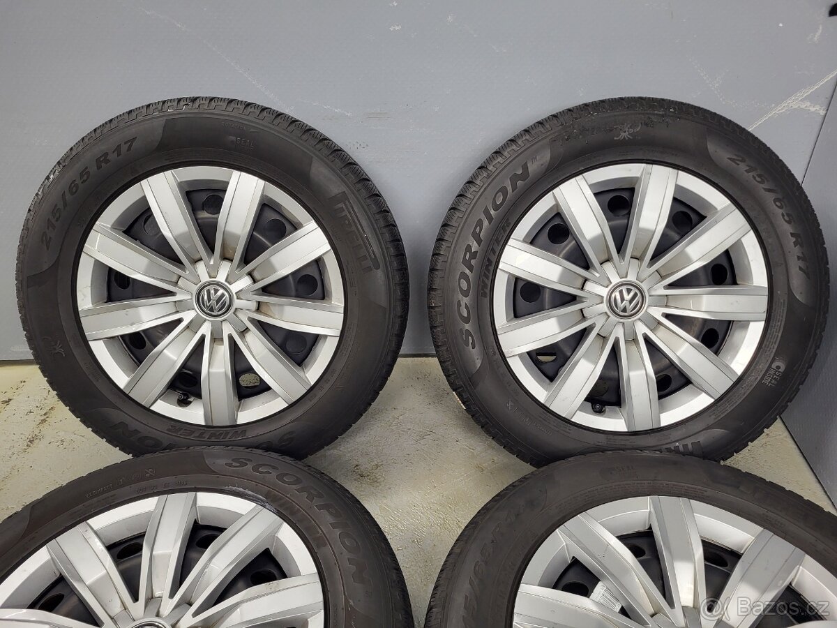 Originál 17" VW Tiguan Škoda Kodiaq 5x112 - 3
