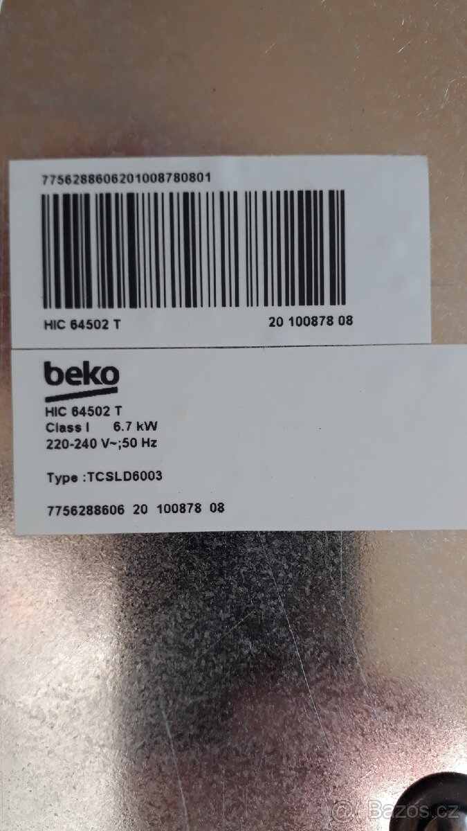 Sklokeramická varná deska Beko - 3