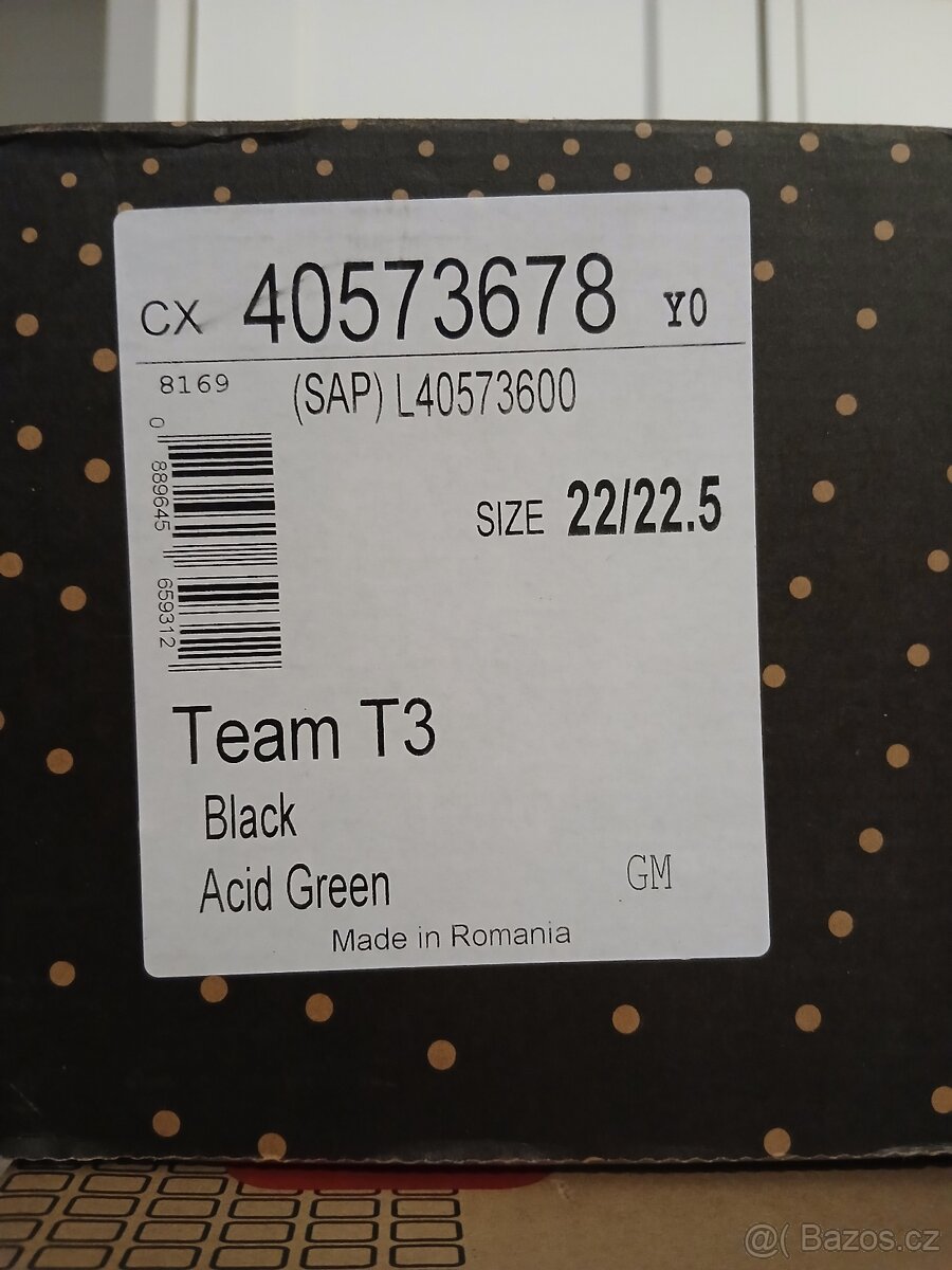 Dětské přezkáče Salomon Team T3 velikost 22/22,5 - 3