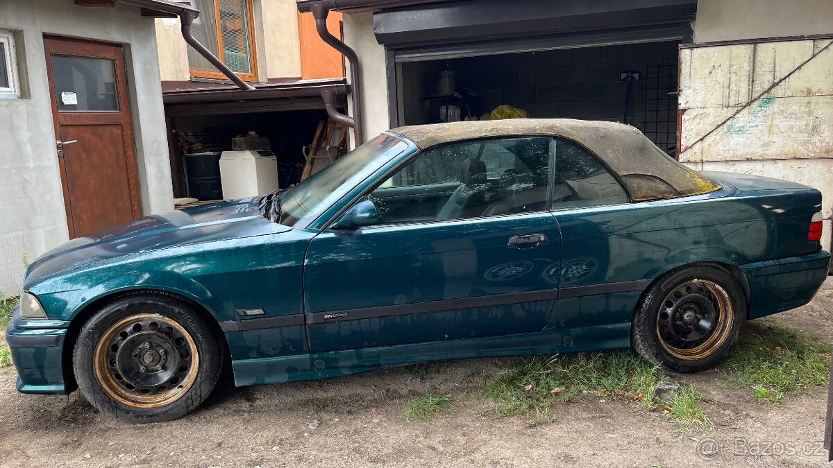 BMW E36 325iA cabrio - BEZ MOTORU - - 3