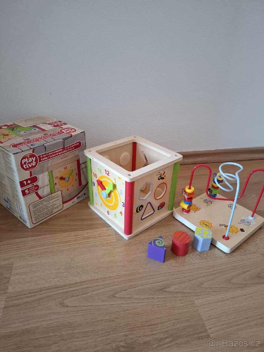 Motorická kostka Playtive 5v1 - 3