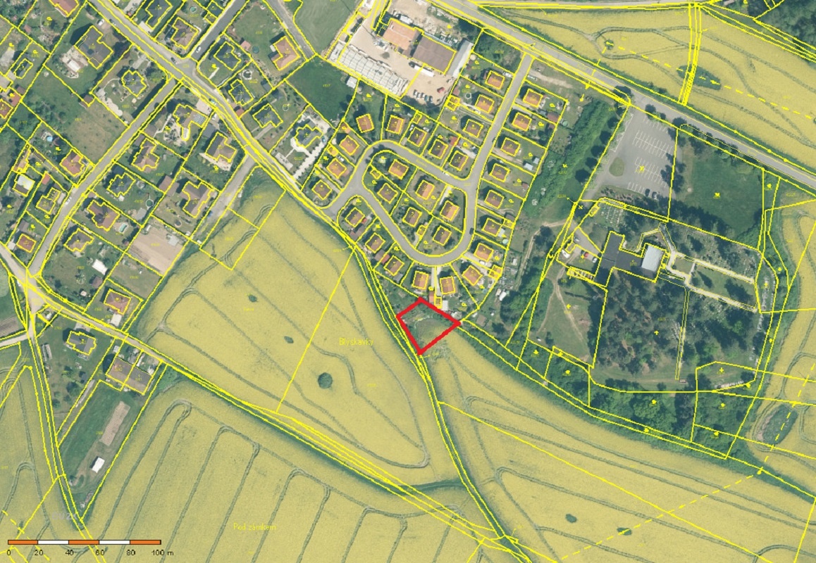 BLATNÁ - pozemek na RD - 3