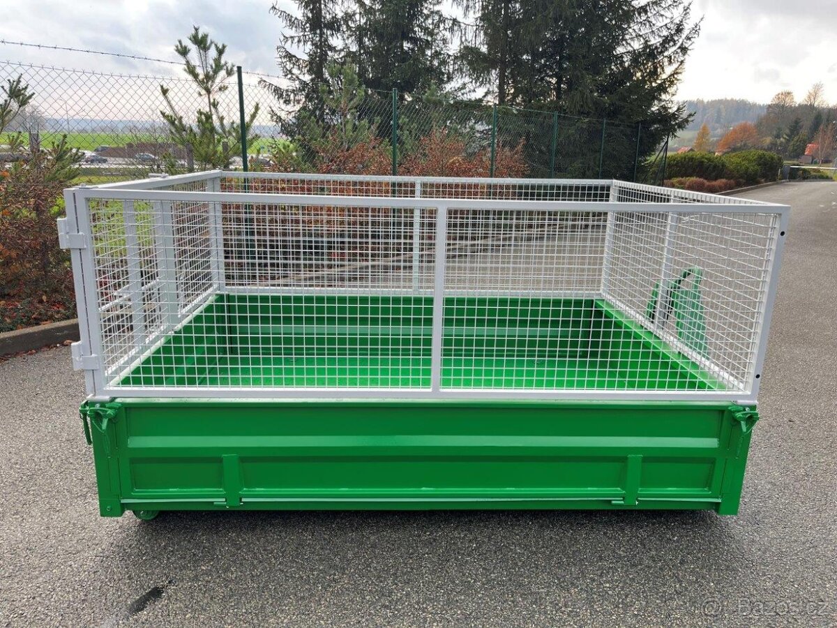 Valníkový kontejner 5 m3 VAL-KN/5-4/180 |PSN181| - 3