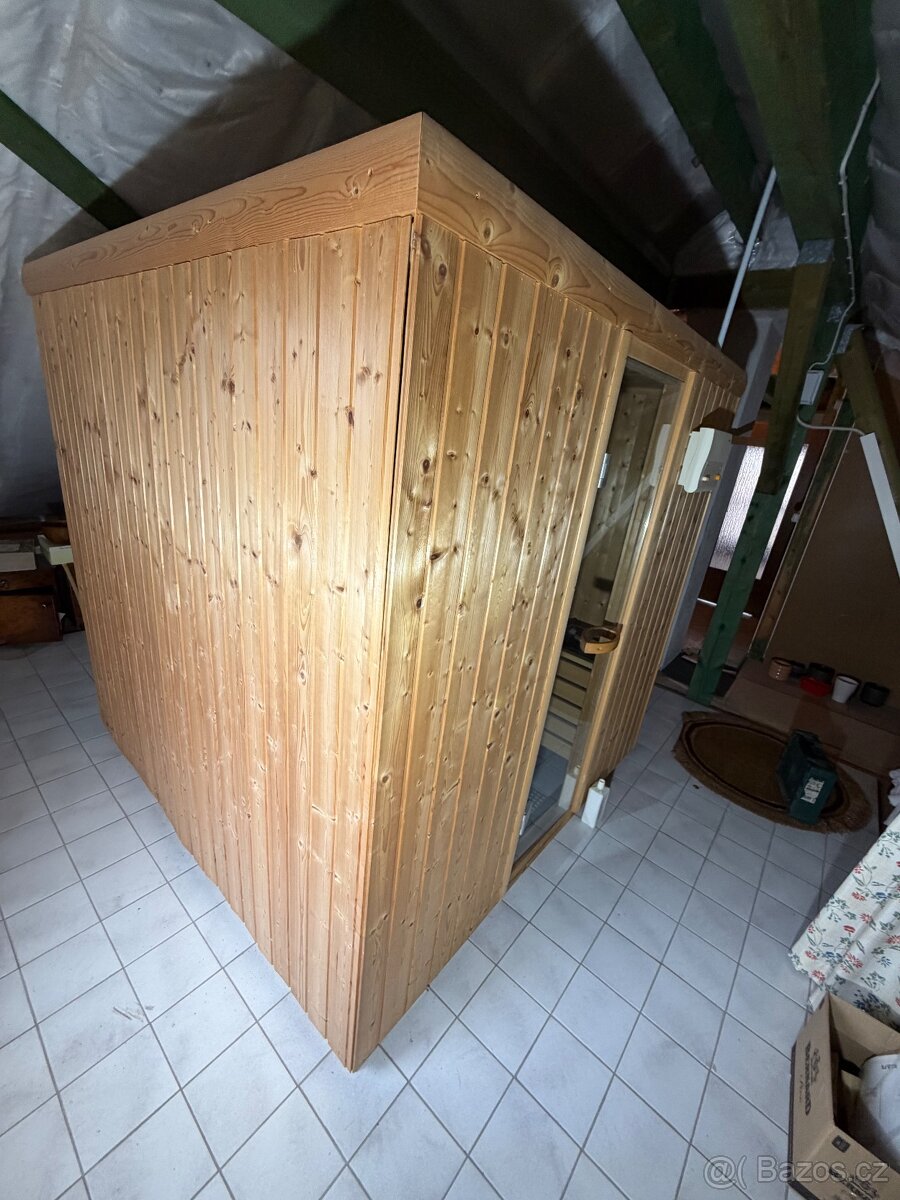 Finská sauna Klafs 198x198x198cm - 3