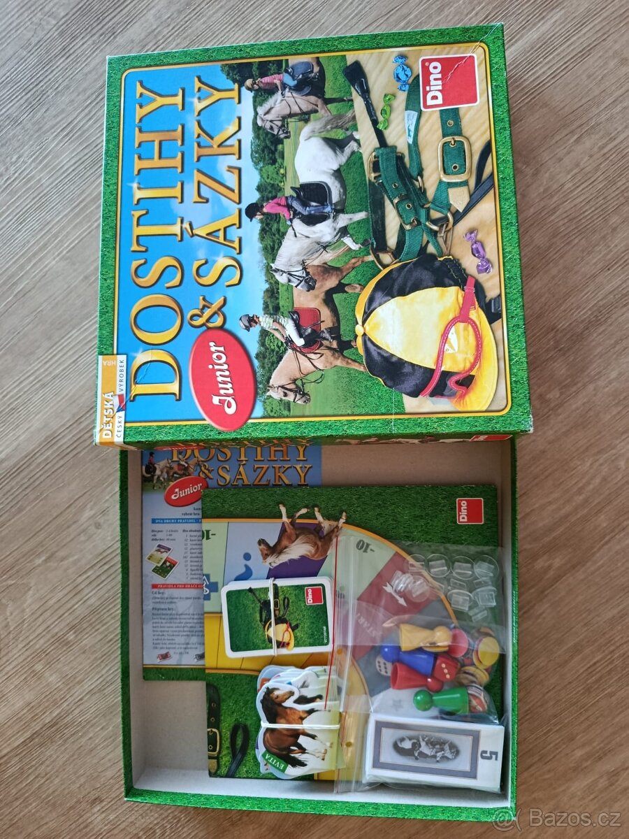 Stolní hra Dostihy a sázky junior - 3