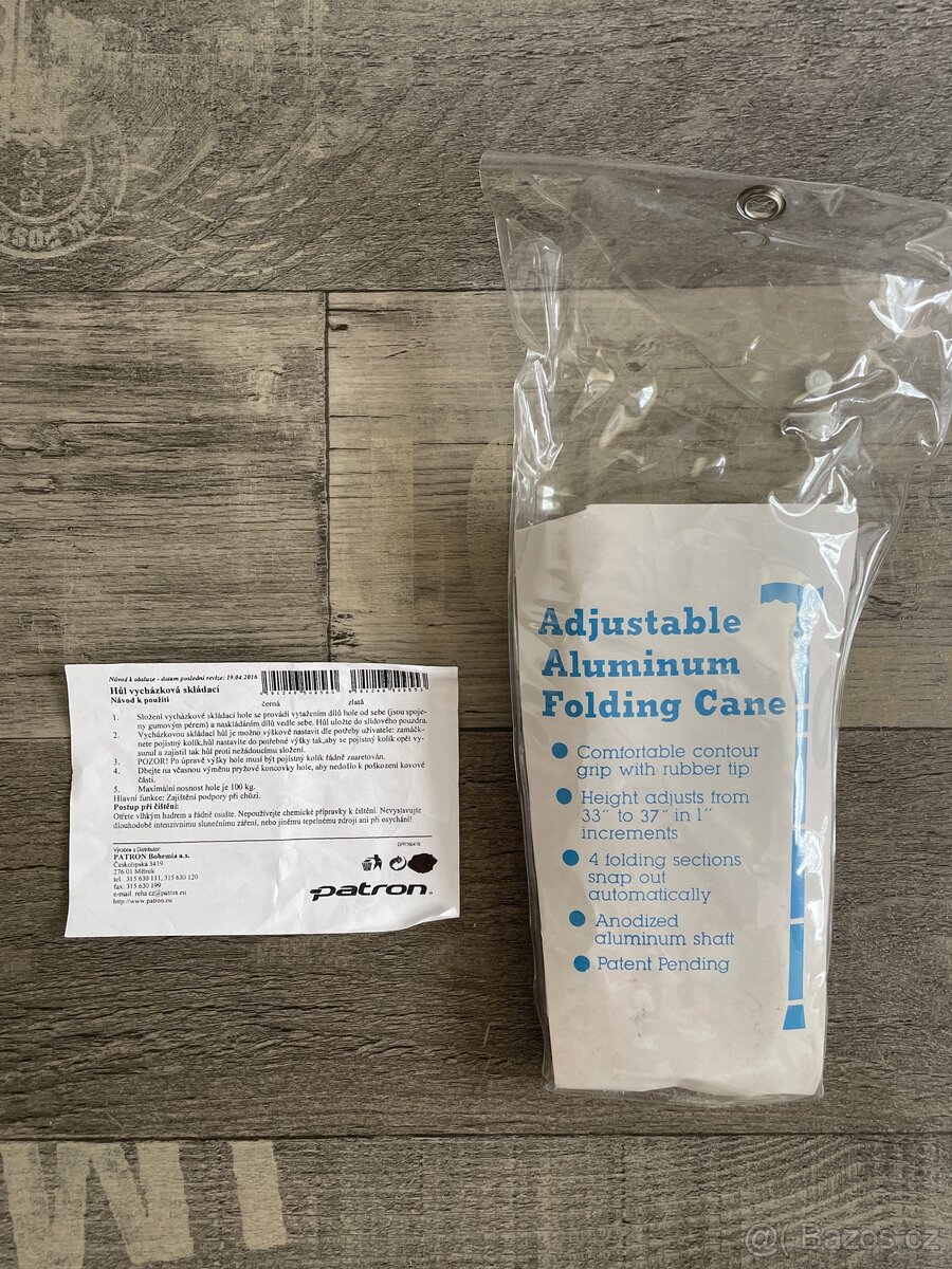 Hůl vycházková skládací - 3