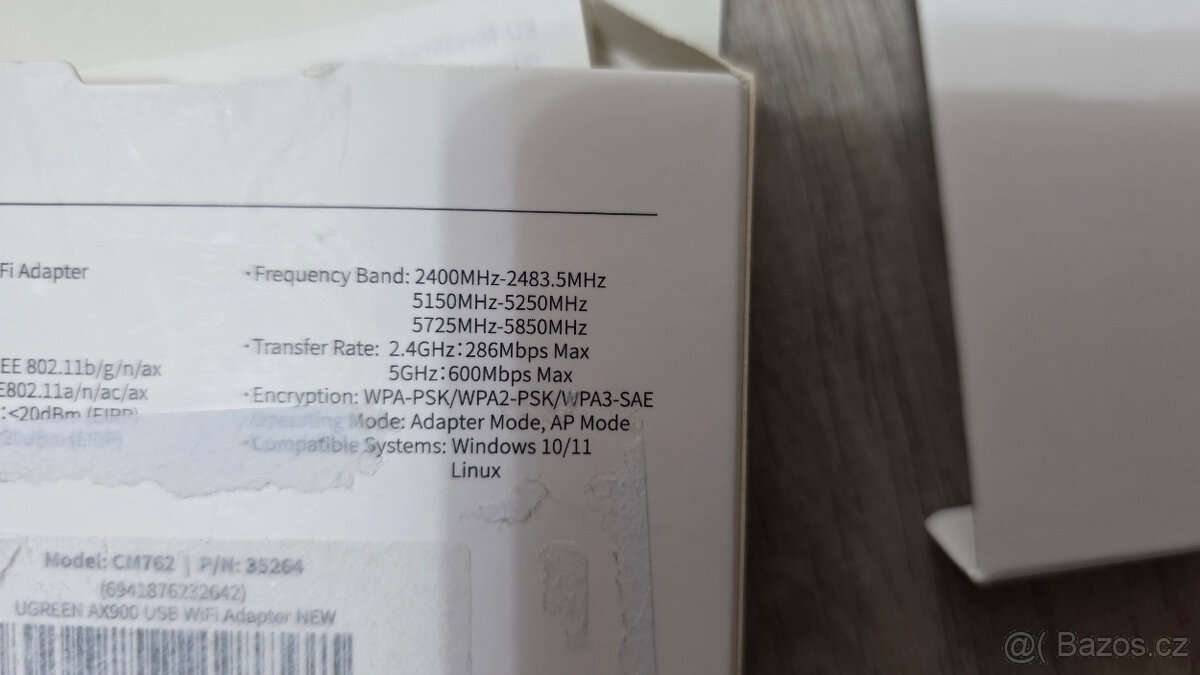 WiFi 6 USB adaptér – rychlý, stabilní, kompaktní - 3