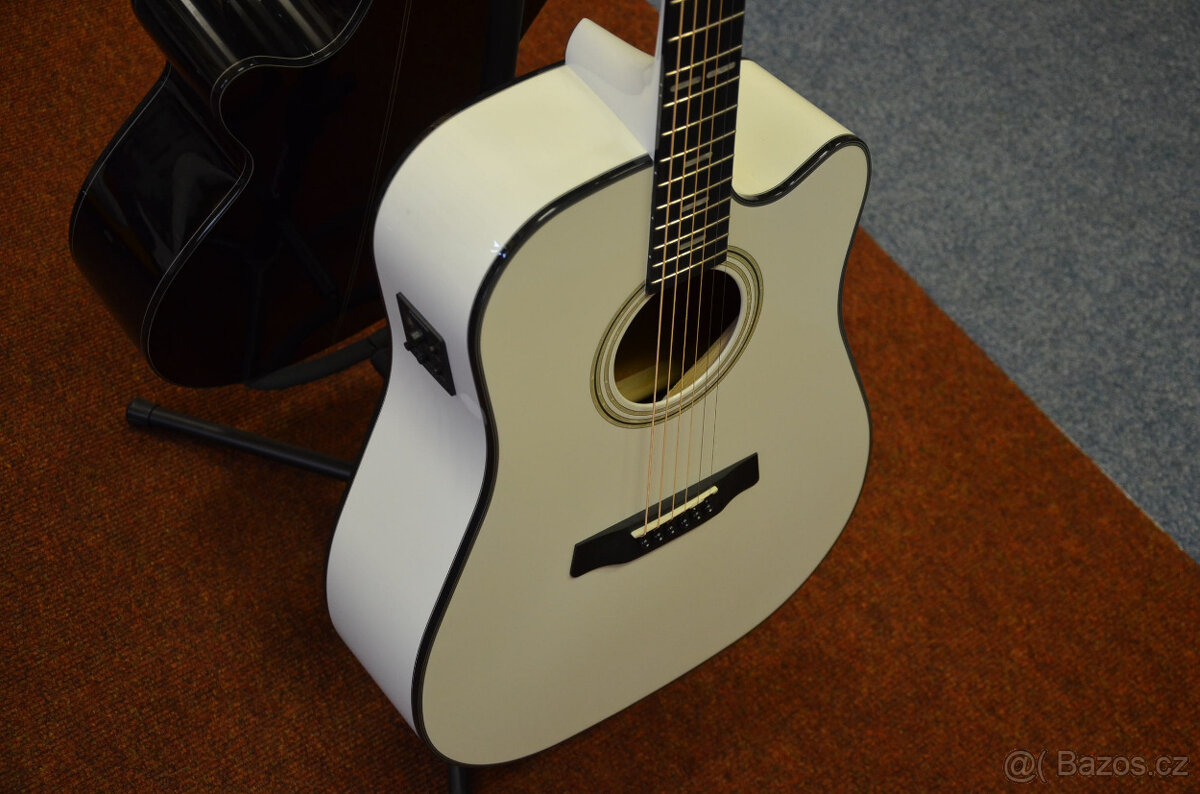 KYTARA ELEKTROAKUSTICKÁ 6 STRUNNÁ HAGSTROM SIDER 2 PPP - 3