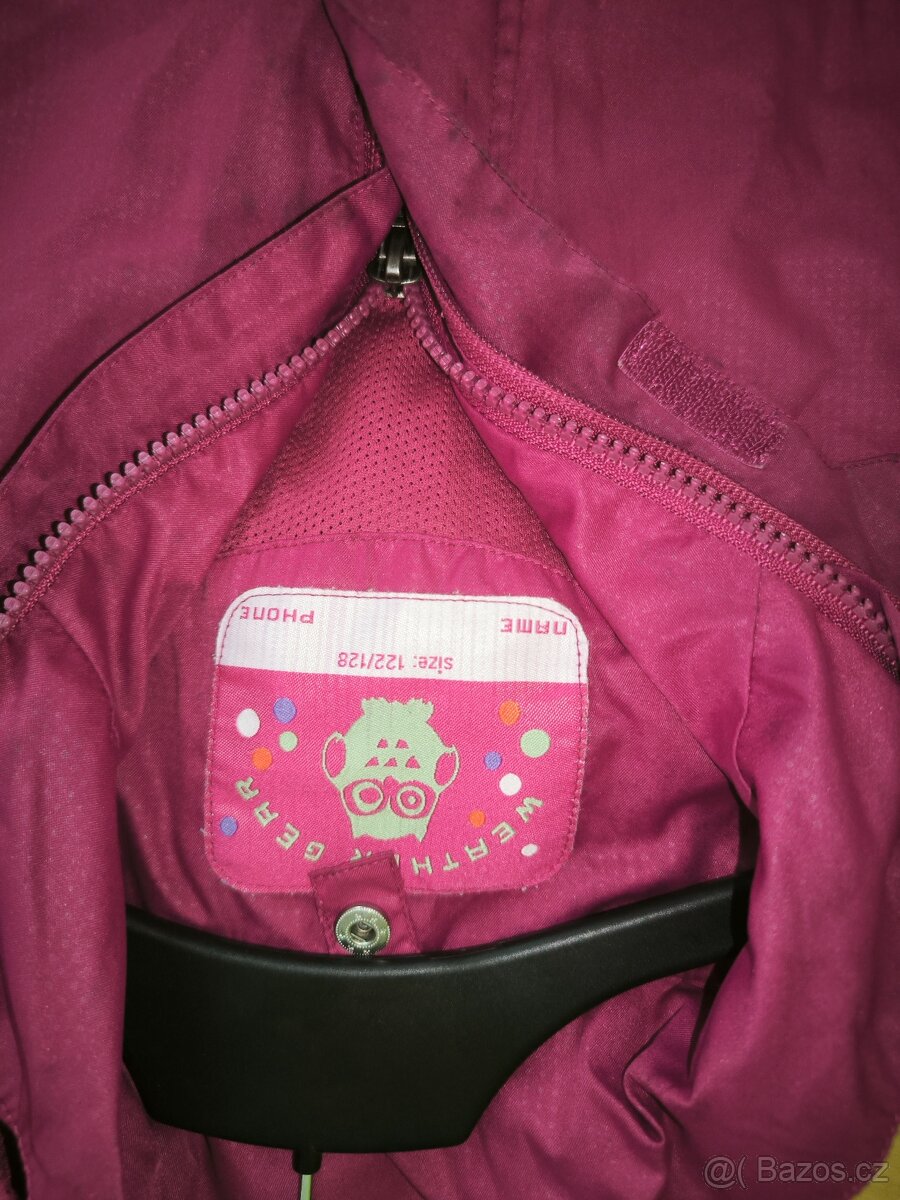 Tchibo bunda 3v1 dívčí, velikost 122/128 - 3