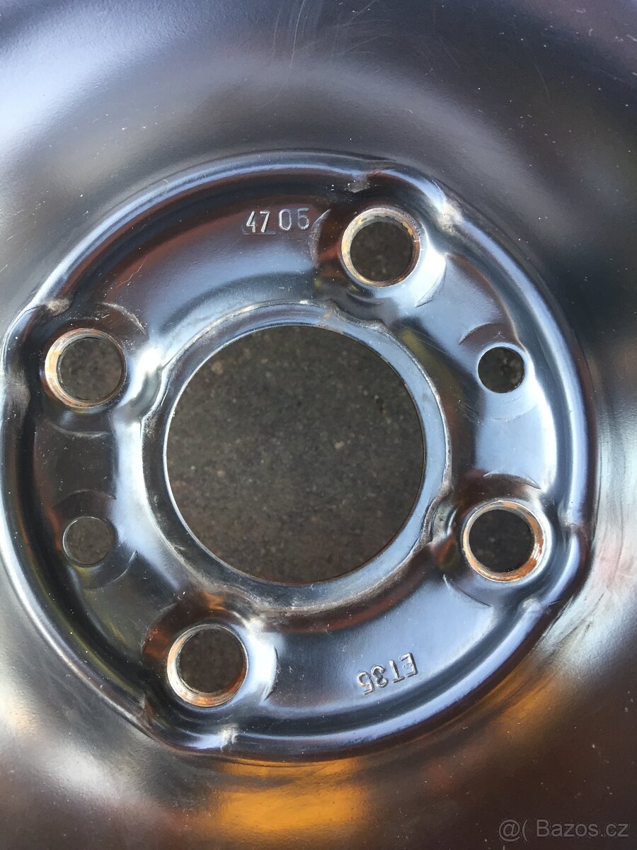 Ocelový plechový disk 14 - 5,5 J x 14 H2 - 3