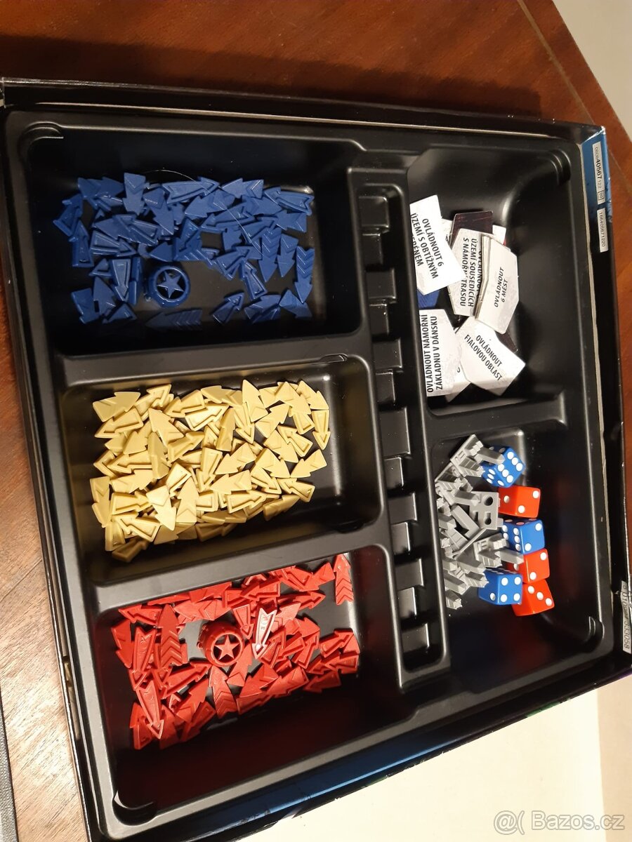 desková hra Risk, rovnováha sil, pro dva hráče - 3