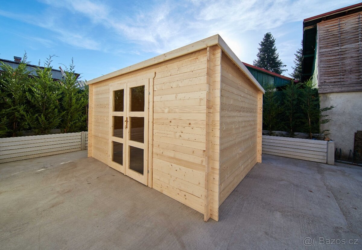 Zahradní domek 4x3 metry síla 28mm - 3