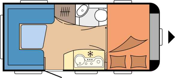 Koberec pro karavan Hobby 455UF - 3