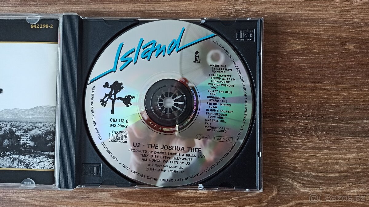 CD U2 The Joshua Tree - 3