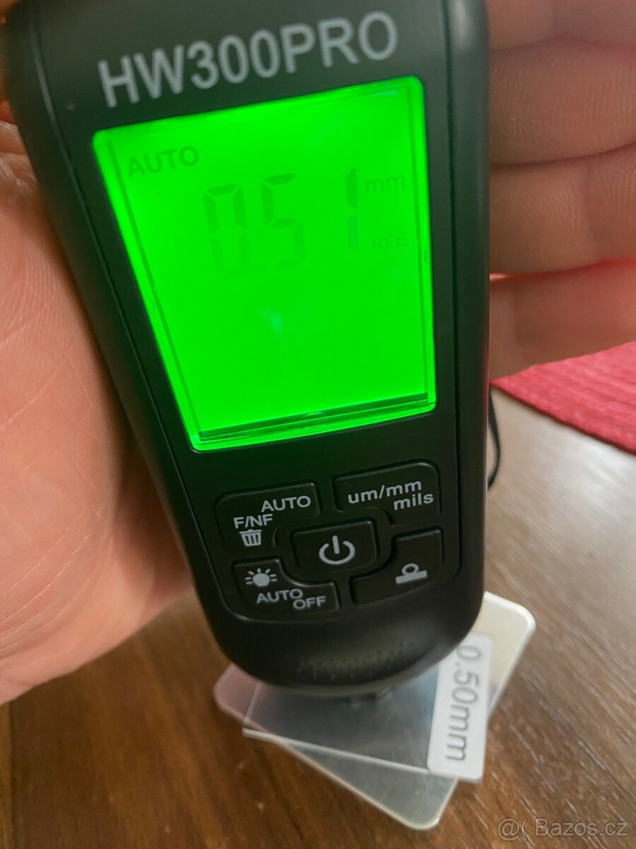 Měřič tloušťky laku HW 350 pro - 3
