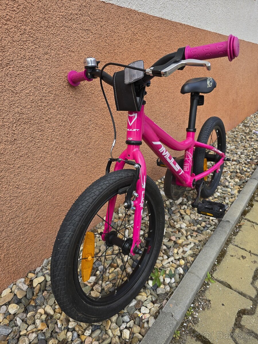 Prodám dětské kolo Amulet FUN 16" Pink - 3