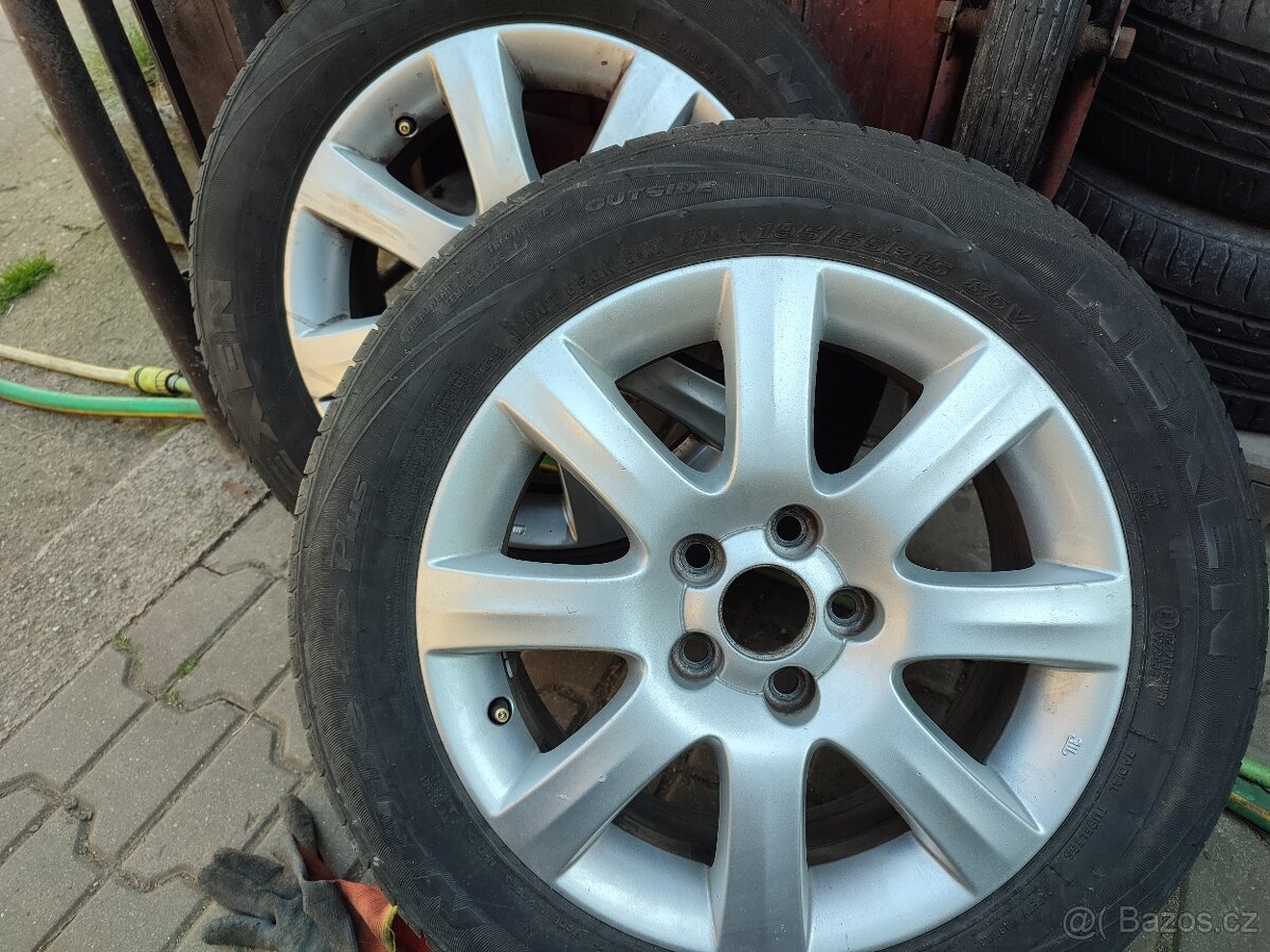 Alu disky fabia 2 - 3
