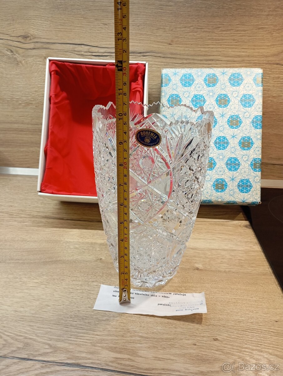 Ručně broušená váza - 3