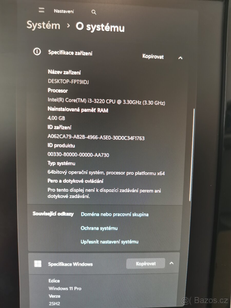 INTEL I3-3220, 4GB DDR3,NVIDIA Quadro 4000 2GB DDR5,SSD +HDD - 3