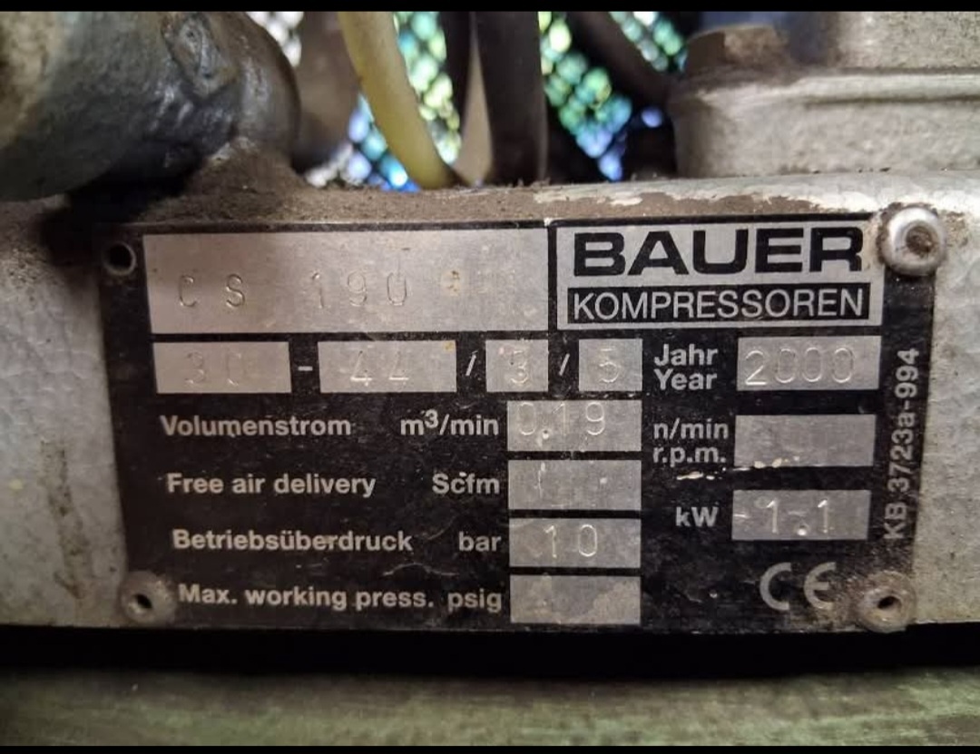 Kompresor Bauer - 3