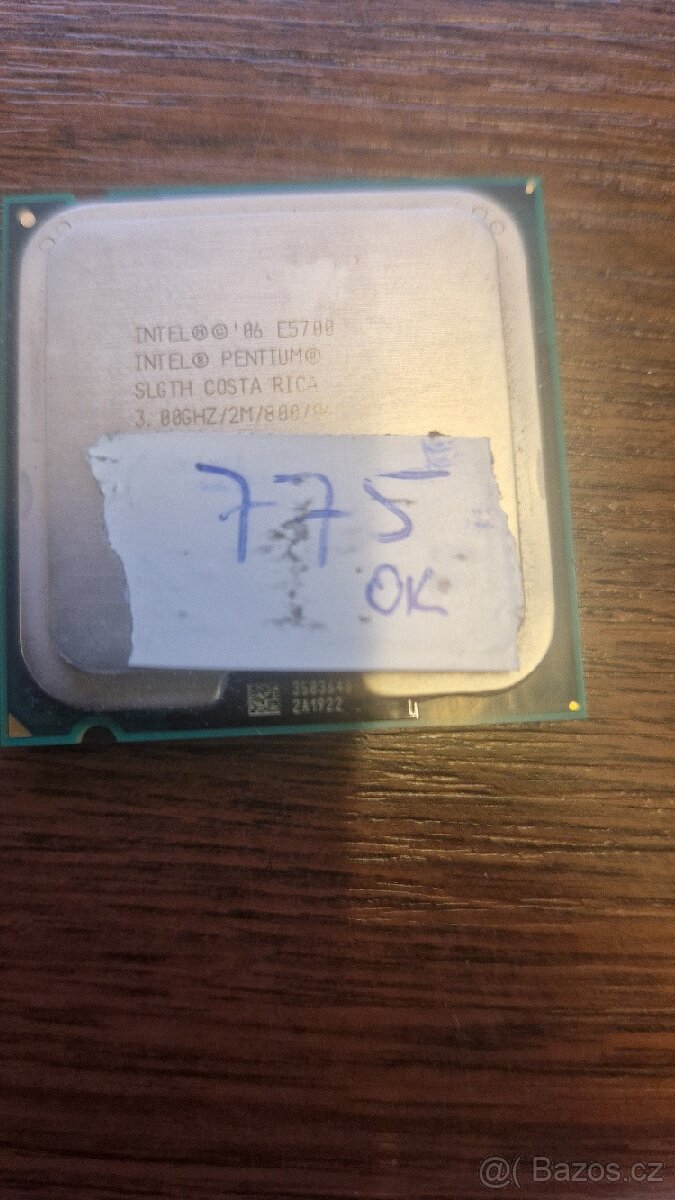 Procesory Intel pro socket 1150/1, 1155, 1156, 775 - 3