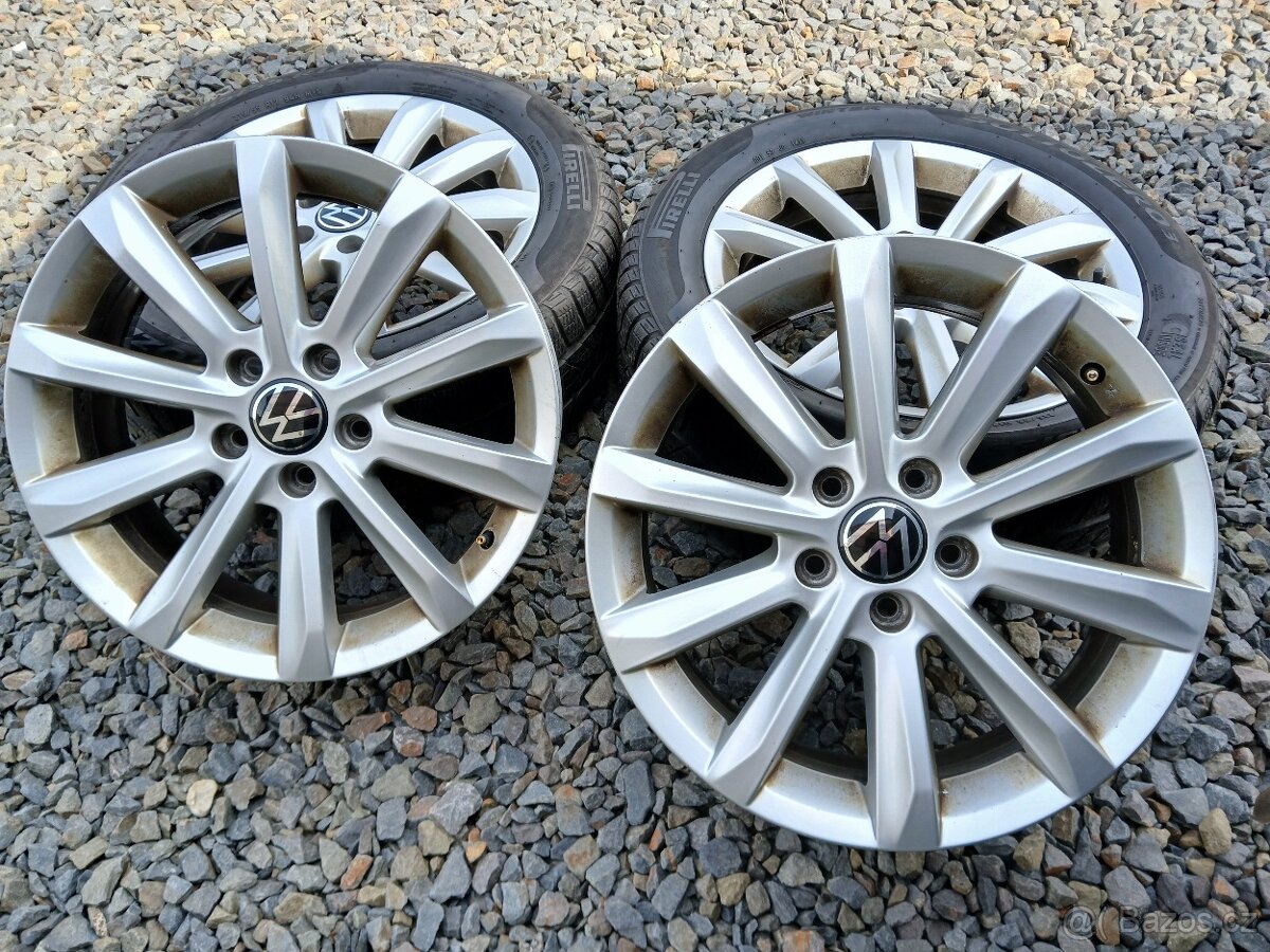 ALU kola,sada, model HELSINKI,originál,215/55 R17,5x112,TOP - 3