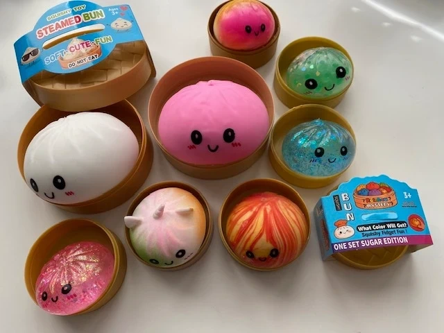Squishy dumplings, knedlík mačkací knedlíček squishy - 3