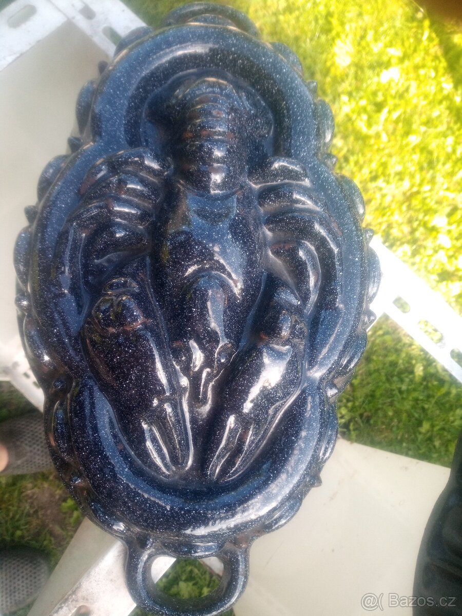 2 litinové formy na pečení - rak - 3