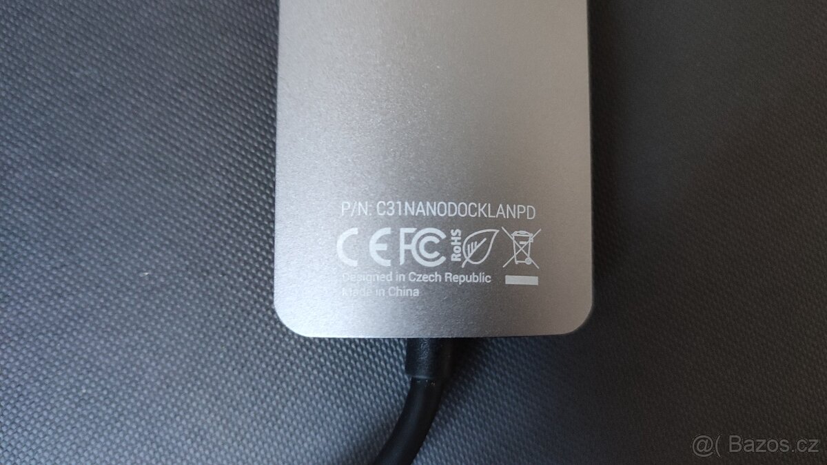 -tec USB-C Metal Nano 4K HDMI LAN + Power Delivery 100 W (C3 - 3