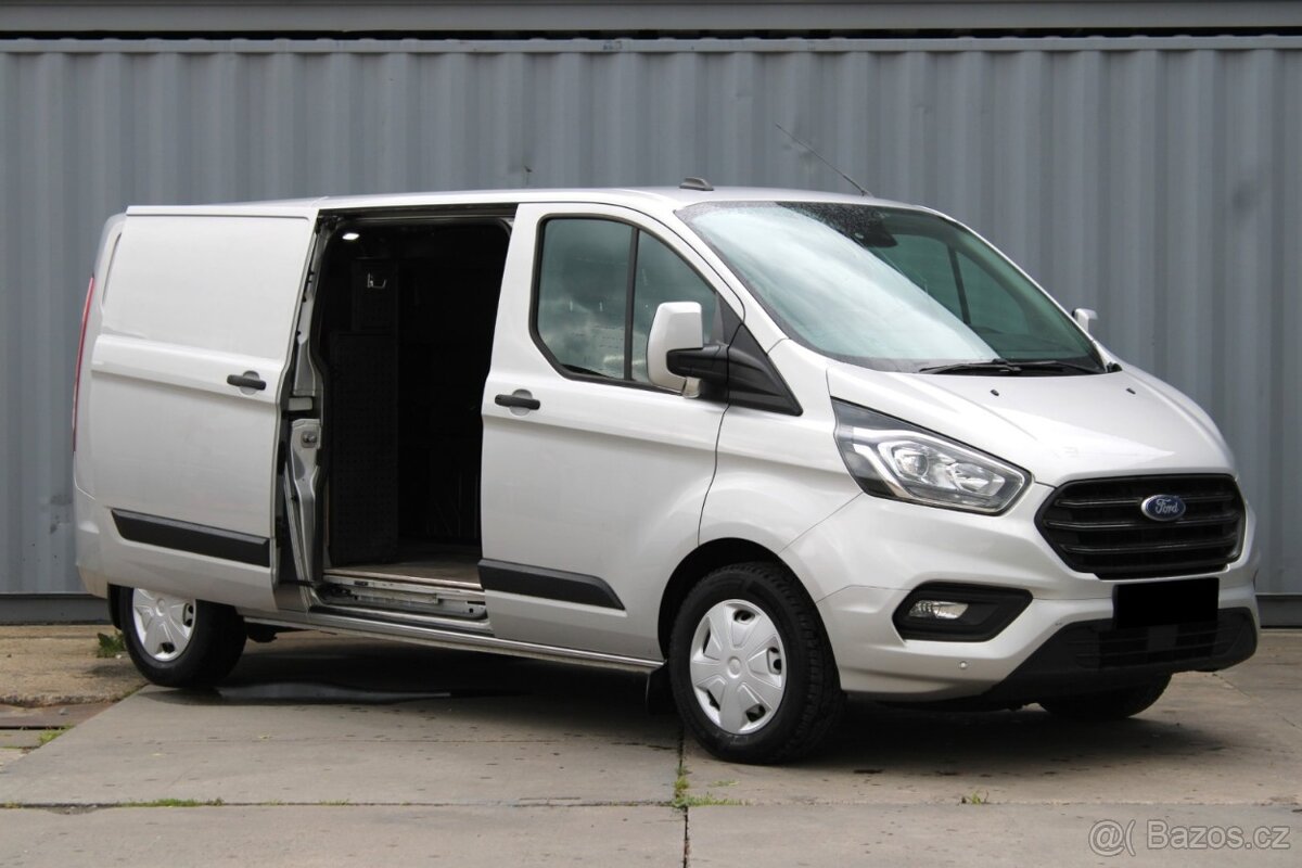 Ford Transit Custom 2.0TDCI,L2H1,REGÁLY,NAVIJÁK,AC