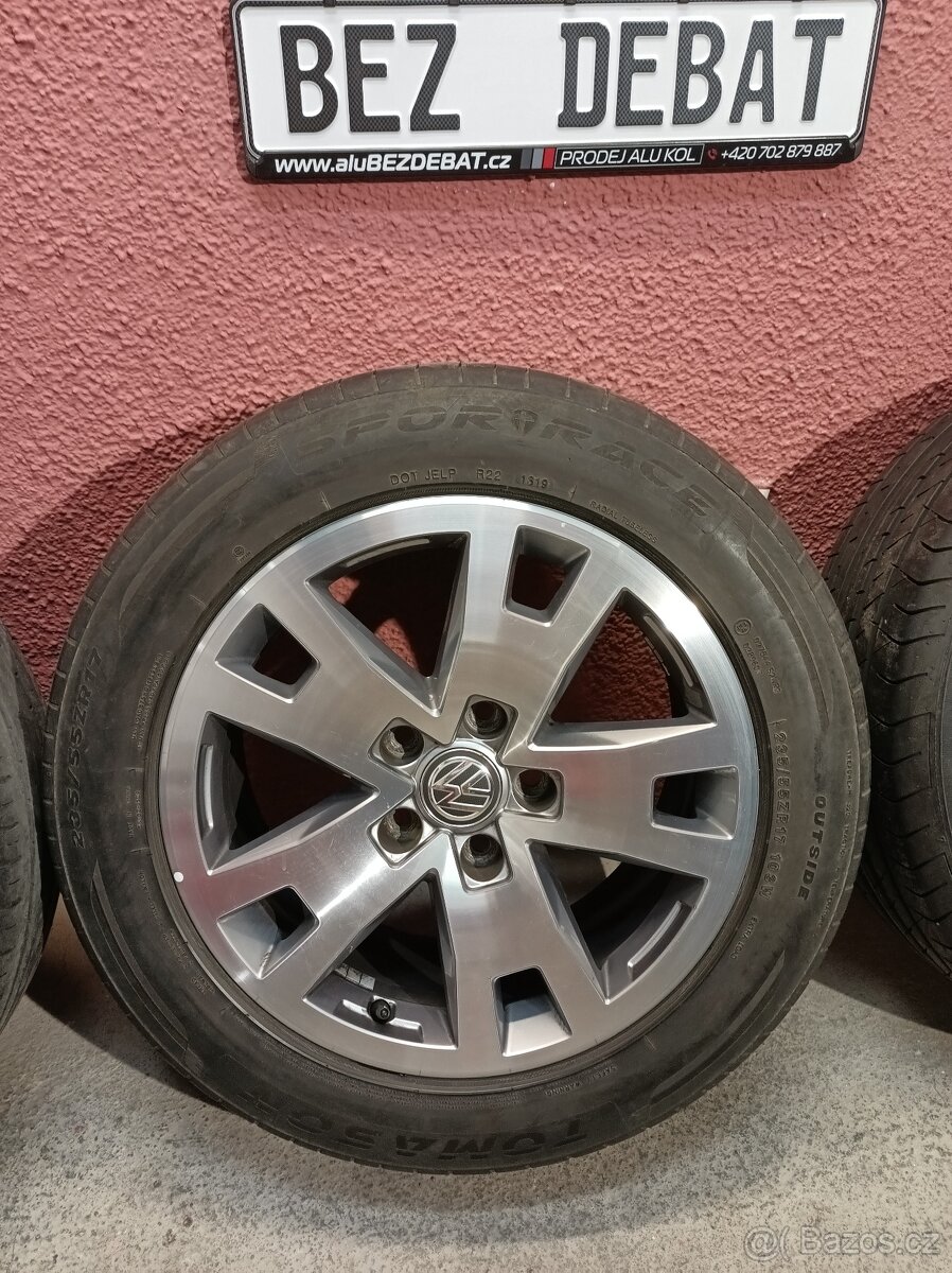 Originál sada disků VW T5 T6 / Amarok – Atacama 17" 5x120